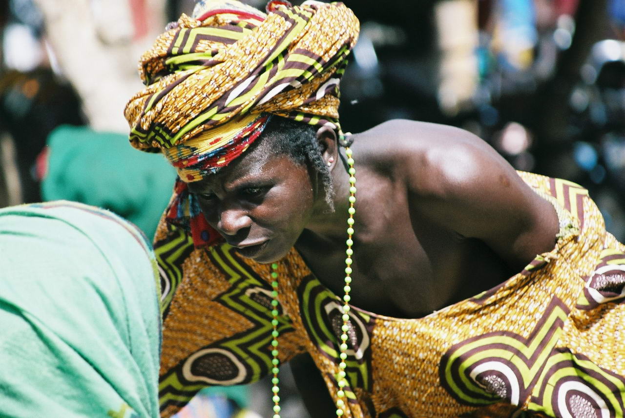 vieille femme Dogon